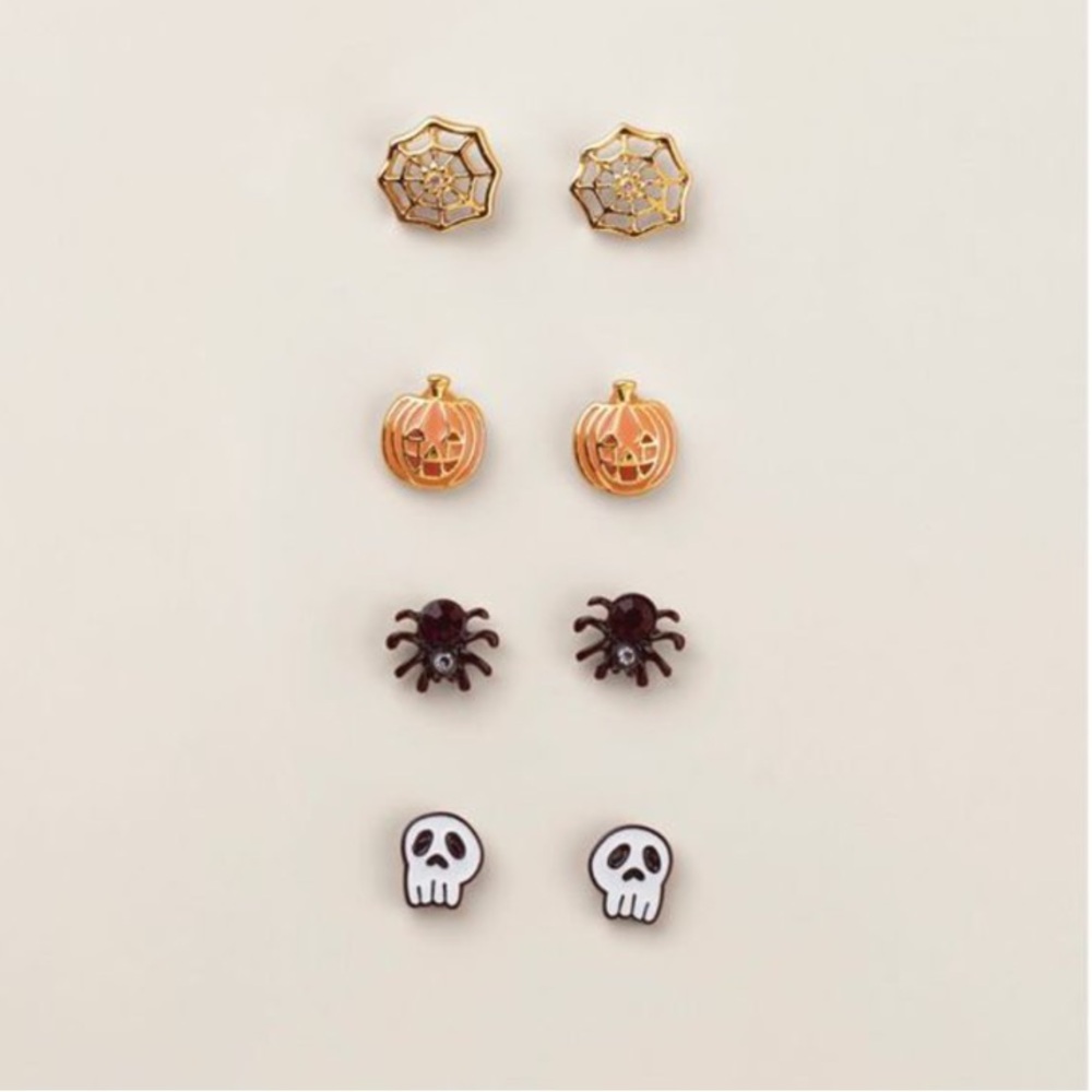 Charmed And Spooked Earring Set